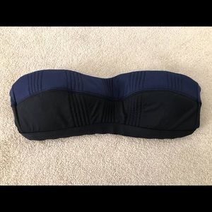 Athleta 2 piece bandeau bikini. Secure sporty fit.